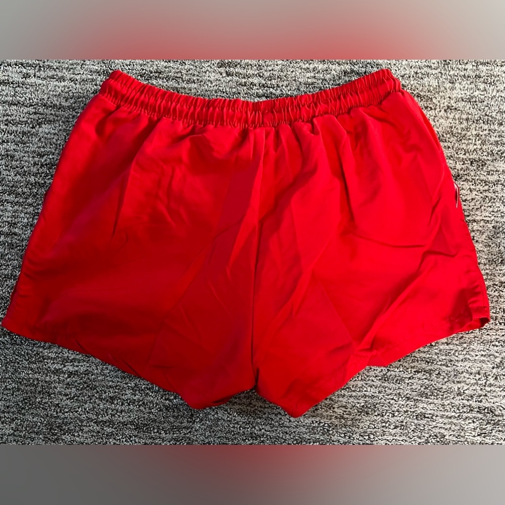 Men Signature Short Length Swim Shorts RED-M